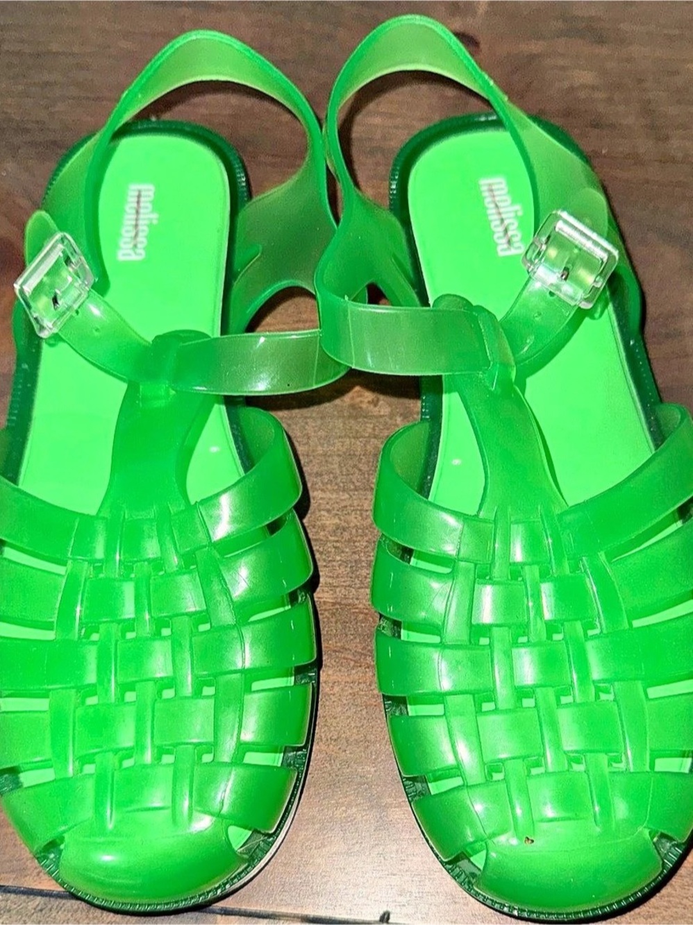 Melissa Possession Jelly Sandals Green US 7